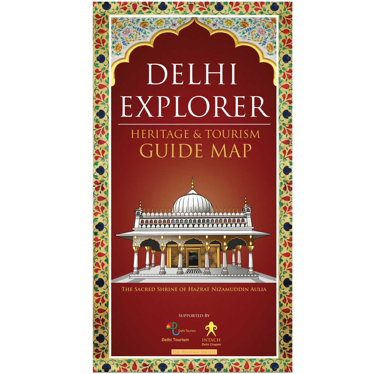 Delhi: Heritage & Tourist Map